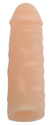Телесная насадка на пенис Nature Skin - 15,5 см. - 0