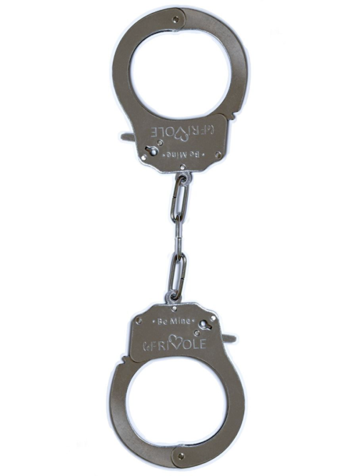 Металлические наручники Be Mine с парой ключей - 0