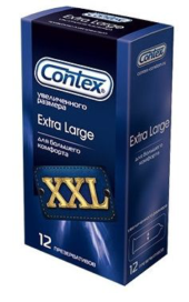 Презервативы CONTEX Extra large - 12 шт. - 0