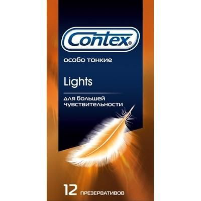 Особо тонкие презервативы Contex Lights - 12 шт. - 0