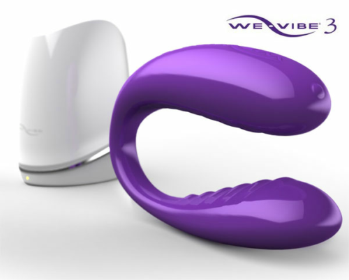 Вибромассажер We-Vibe 3 (Вивайб 3) фиолетовый - 0