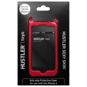 Красный чехол HUSTLER из силикона для iPhone 4, 4S - 1