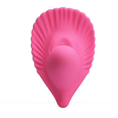 Розовый вибростимулятор для ношения - для массажа точки G и клитора - 2