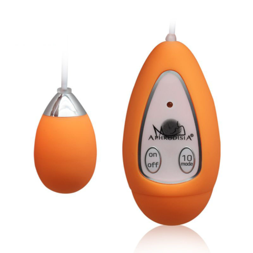 Оранжевое виброяичко Xtreme 10F Egg - 0