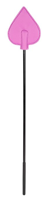 Стек с пластмассовой ручкой и шлепком в форме стрелы - 42,5 см. - 0