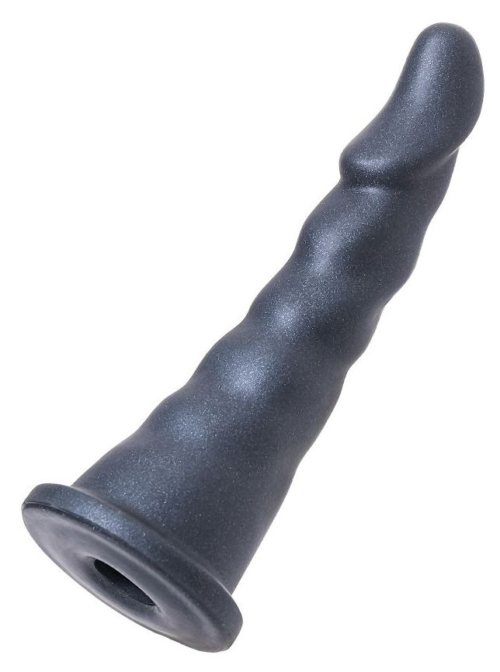 Черная насадка для страпона Axel - 17,5 см. - 0