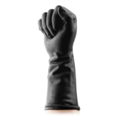 Черные латексные перчатки для фистинга Fisting Gloves - 0