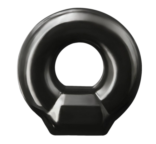 Черное эрекционное кольцо Drop Ring - 0