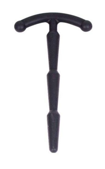 Черный уретральный плаг Kiotos X Sillicone Penis Stick 4 - 0