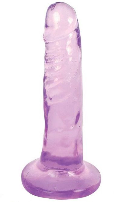 Фиолетовый фаллоимитатор Slim Stick Dildo - 15,2 см. - 0