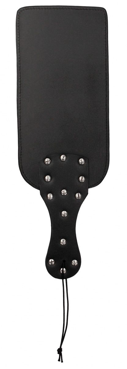 Черная шлепалка Studded Paddle - 38 см. - 0