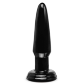 Черная малая анальная пробка Beginners Butt Plug - 10 см. - 0