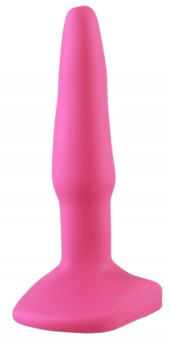 Ярко-розовая анальная пробка - 10 см. - 1