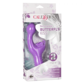Фиолетовый вибратор-кролик Rechargeable Butterfly Kiss - 1