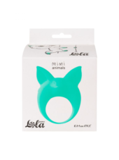 Зеленое эрекционное кольцо Kitten Kyle - 2