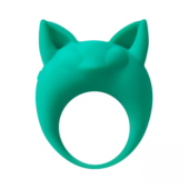 Зеленое эрекционное кольцо Lemur Remi - 0