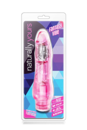 Розовый вибратор-реалистик Fantasy Vibe - 22,8 см. - 1