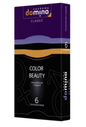 Разноцветные презервативы DOMINO Colour Beauty - 6 шт. - 0