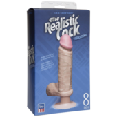 Вибромассажер реалистичной формы The Realistic Cock Vibrating 8” - 23,6 см. - 2