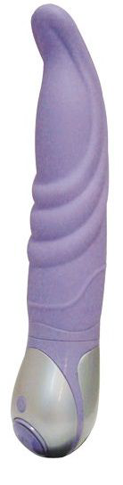 Фиолетовый вибратор Mantra из серии VIBE THERAPY - 19 см. - 1